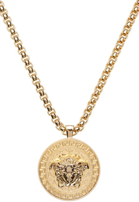 versace gold chain|versace gold chain men.